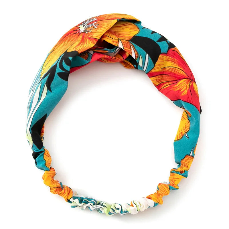 Bohemian Print Headbands For Women Comfortable Stretch - Smarsty