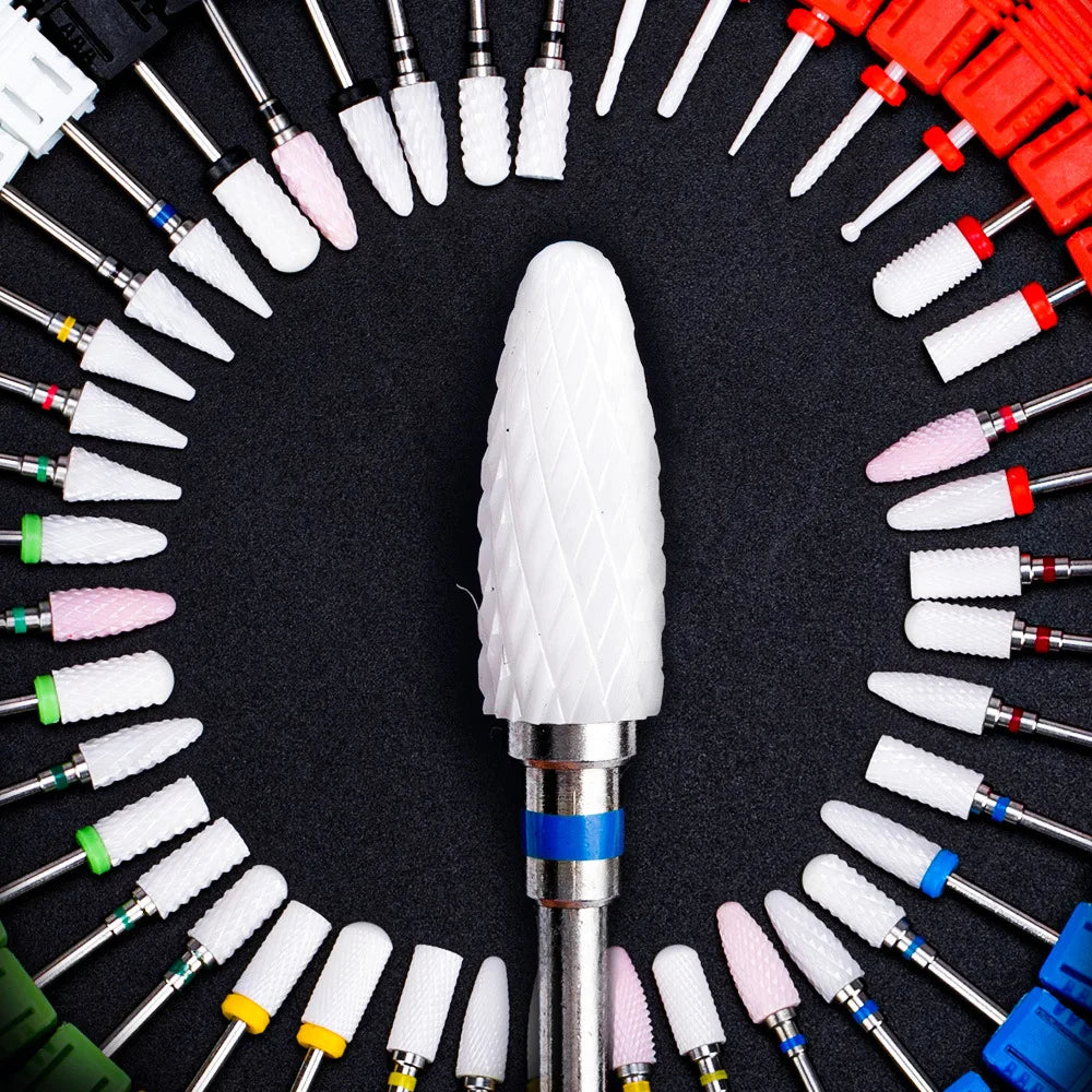 Ceramic Nail Drill Bits for Precision Manicure - Smarsty