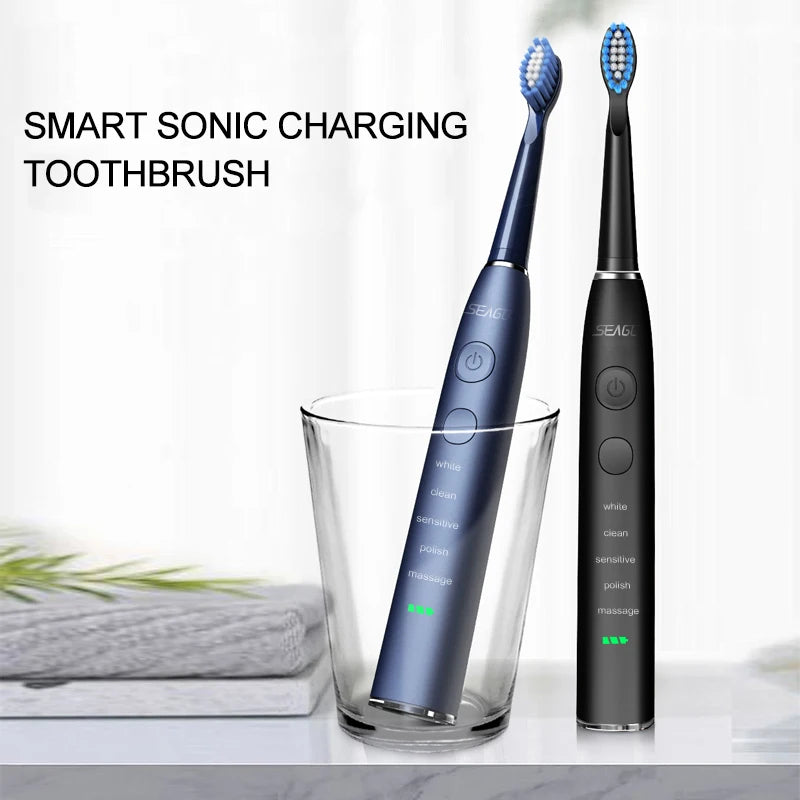 Seago Electric Sonic Toothbrush with Long Battery Life - Smarsty