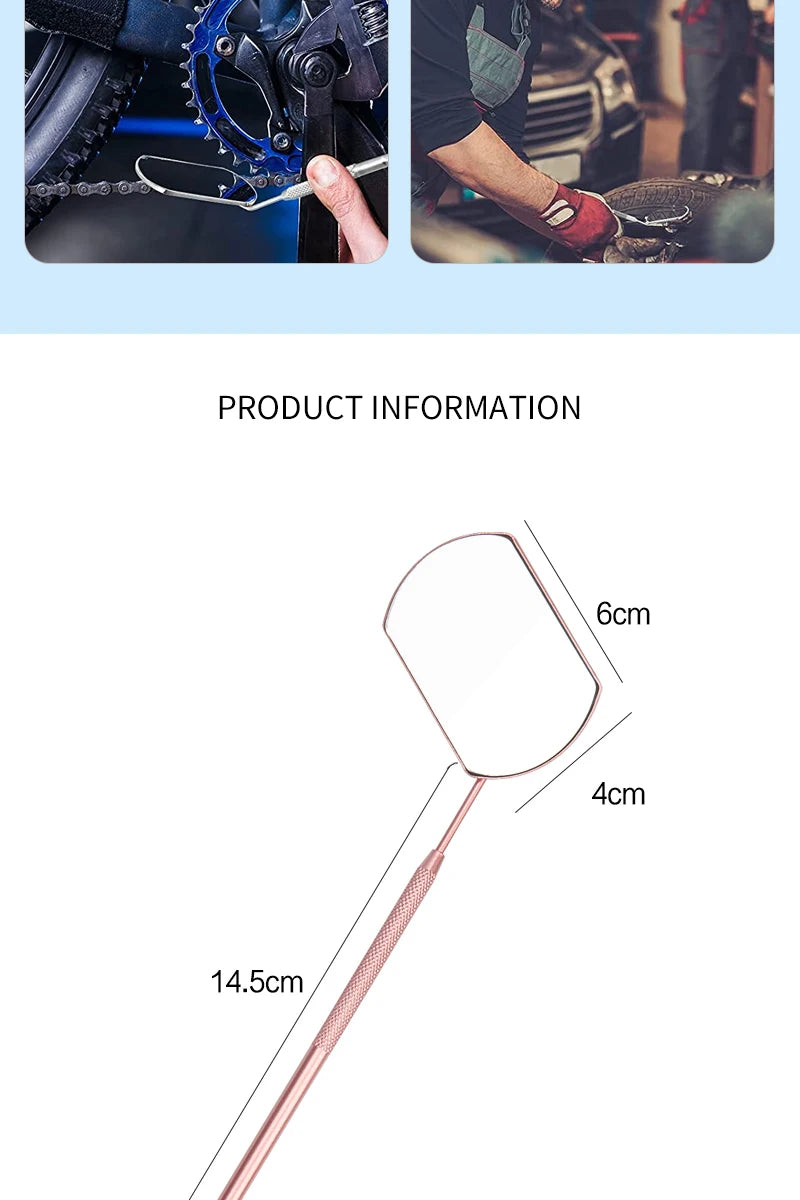 Eyelash Extension Magnifying Mirror with Long Handle - Smarsty