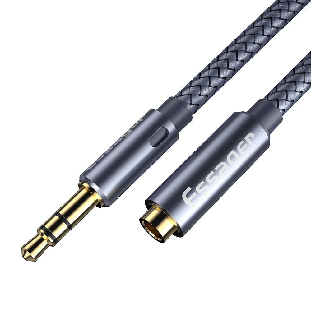 Essager 3.5mm Audio Extension Cable for Enhanced Sound - Smarsty