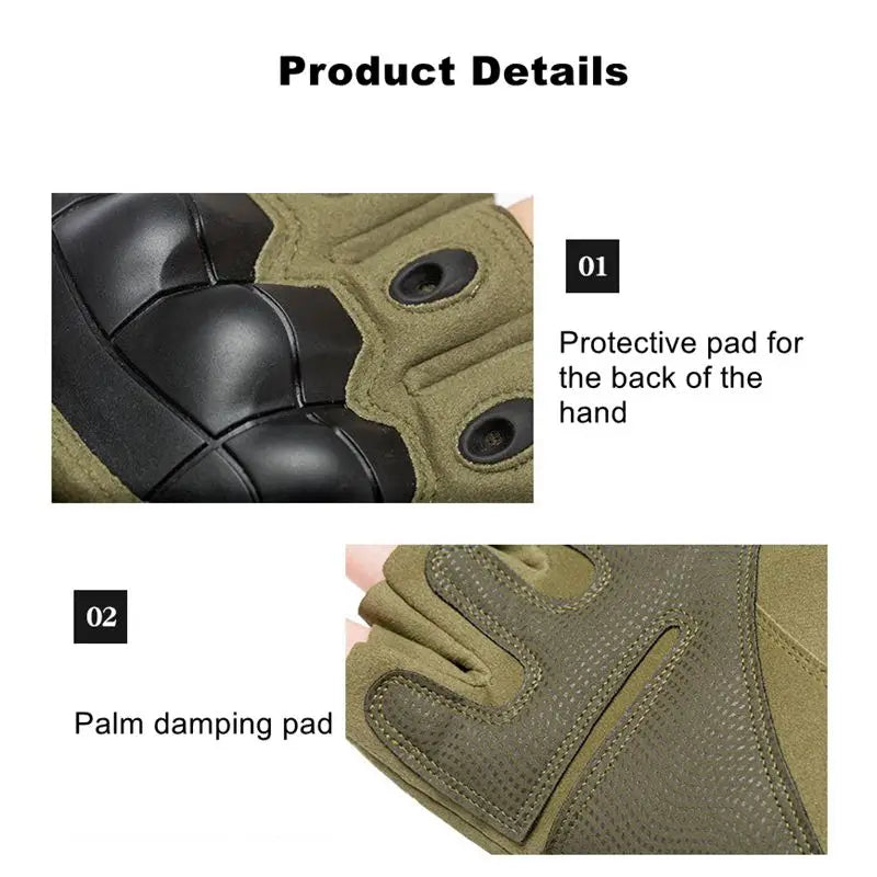Tactical Outdoor Hunting Gloves Durable Protective Gear - Smarsty