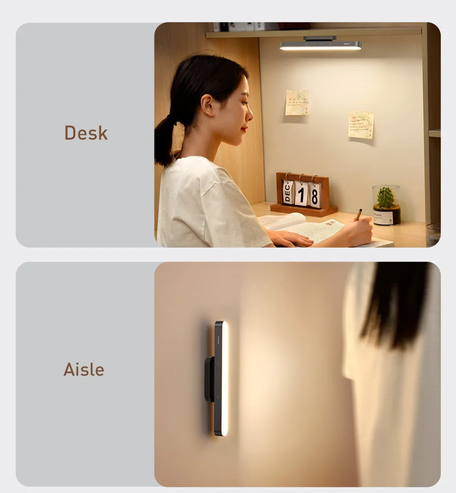 Baseus Rechargeable Magnetic LED Night Light with Dimming - Smarsty
