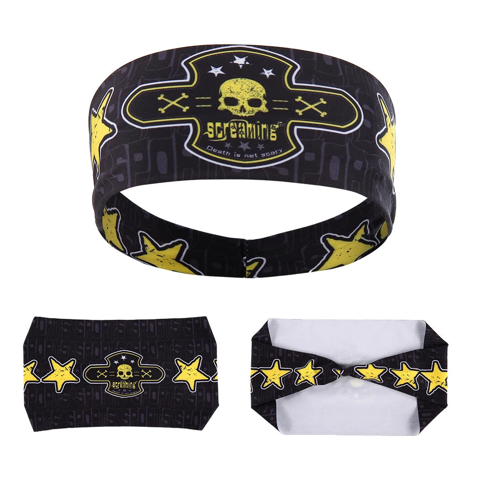 Unisex Sport Headband Moisture Wicking Breathable Sweatband - Smarsty