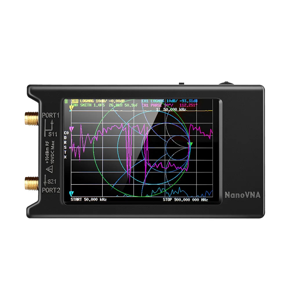NanoVNA-H4 Vector Network Analyzer with SD Card Slot - Smarsty