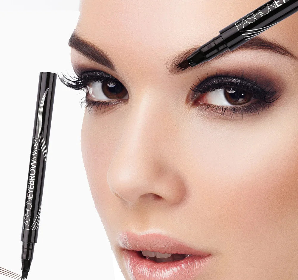 4D Microblading Eyebrow Pen Long Lasting Waterproof Formula - Smarsty