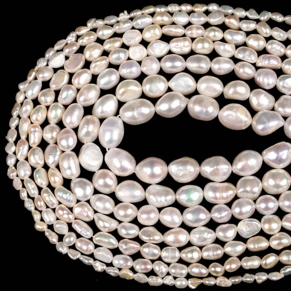 Natural Freshwater Pearl Beads for Jewelry Making - Smarsty