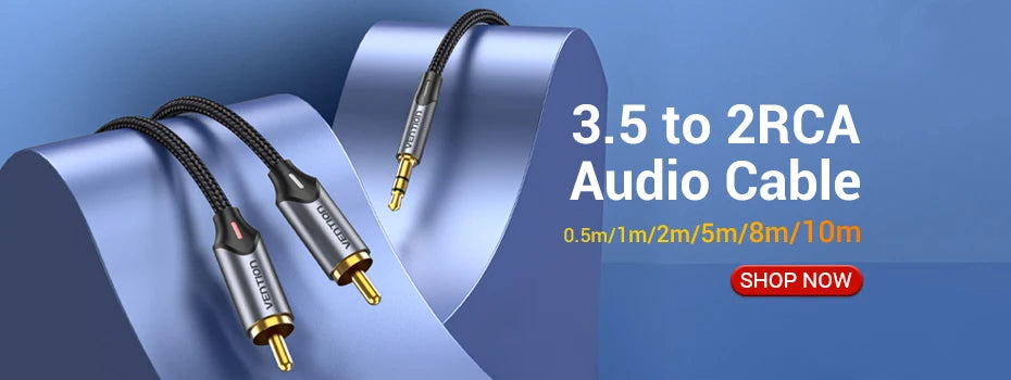 Vention Digital Optical Audio Cable for Superior Sound Quality - Smarsty