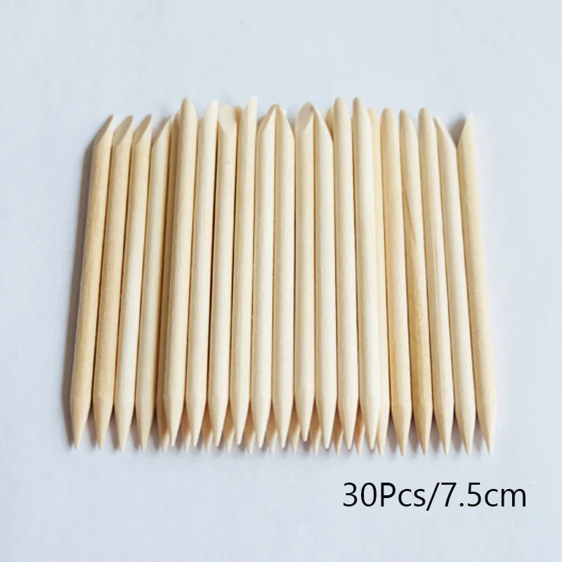 Lurayee Wooden Nail Cuticle Pusher for Perfect Manicures - Smarsty