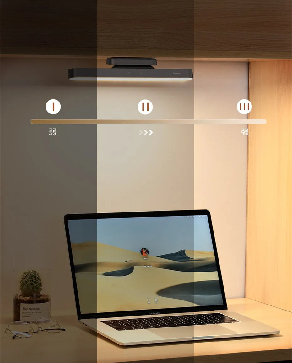 Baseus Rechargeable Magnetic LED Night Light with Dimming - Smarsty