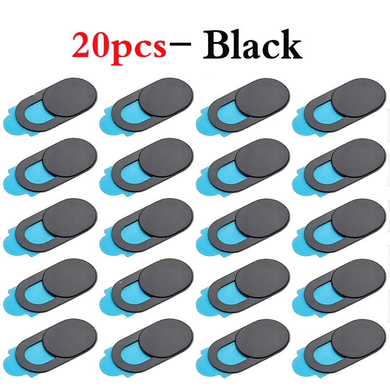20/10/5/1pcs Sliding Webcam Cover Laptop Camera Cover Slider Phone Antispy For iPad PC Macbook Tablet lenses Privacy Sticker - Smarsty