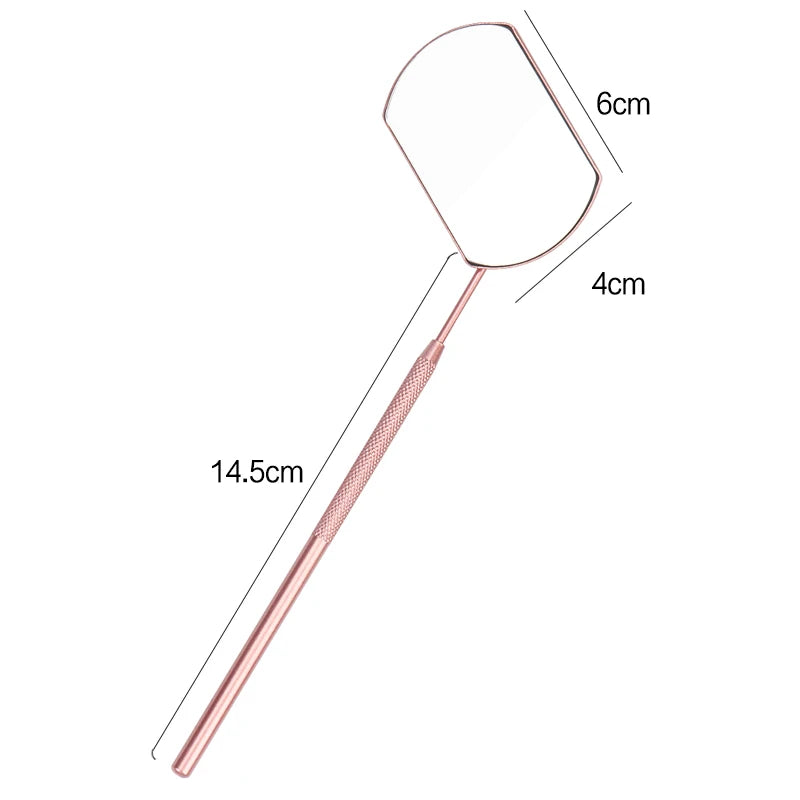 Eyelash Extension Magnifying Mirror with Long Handle - Smarsty