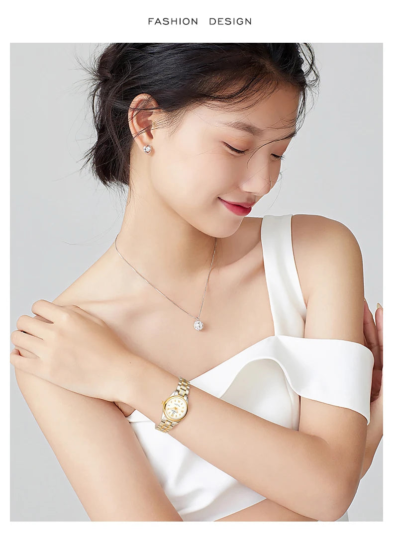 Carnival Luxury Women's Mechanical Watch with Sapphire Crystal - Smarsty