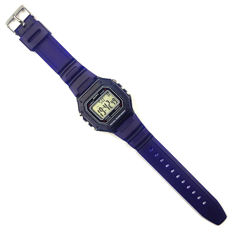Luxury Waterproof Digital Men's Wristwatch with Square Dial - Smarsty