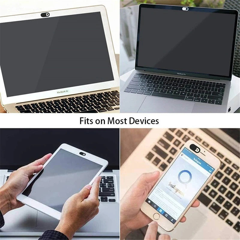 20/10/5/1pcs Sliding Webcam Cover Laptop Camera Cover Slider Phone Antispy For iPad PC Macbook Tablet lenses Privacy Sticker - Smarsty