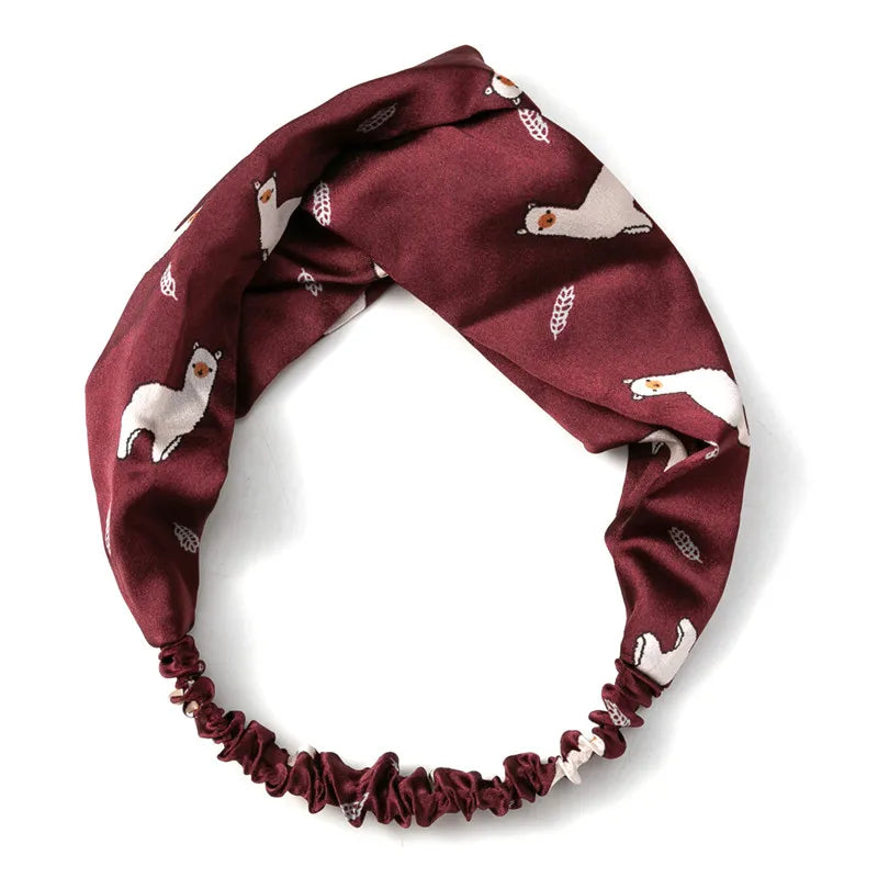 Bohemian Print Headbands For Women Comfortable Stretch - Smarsty