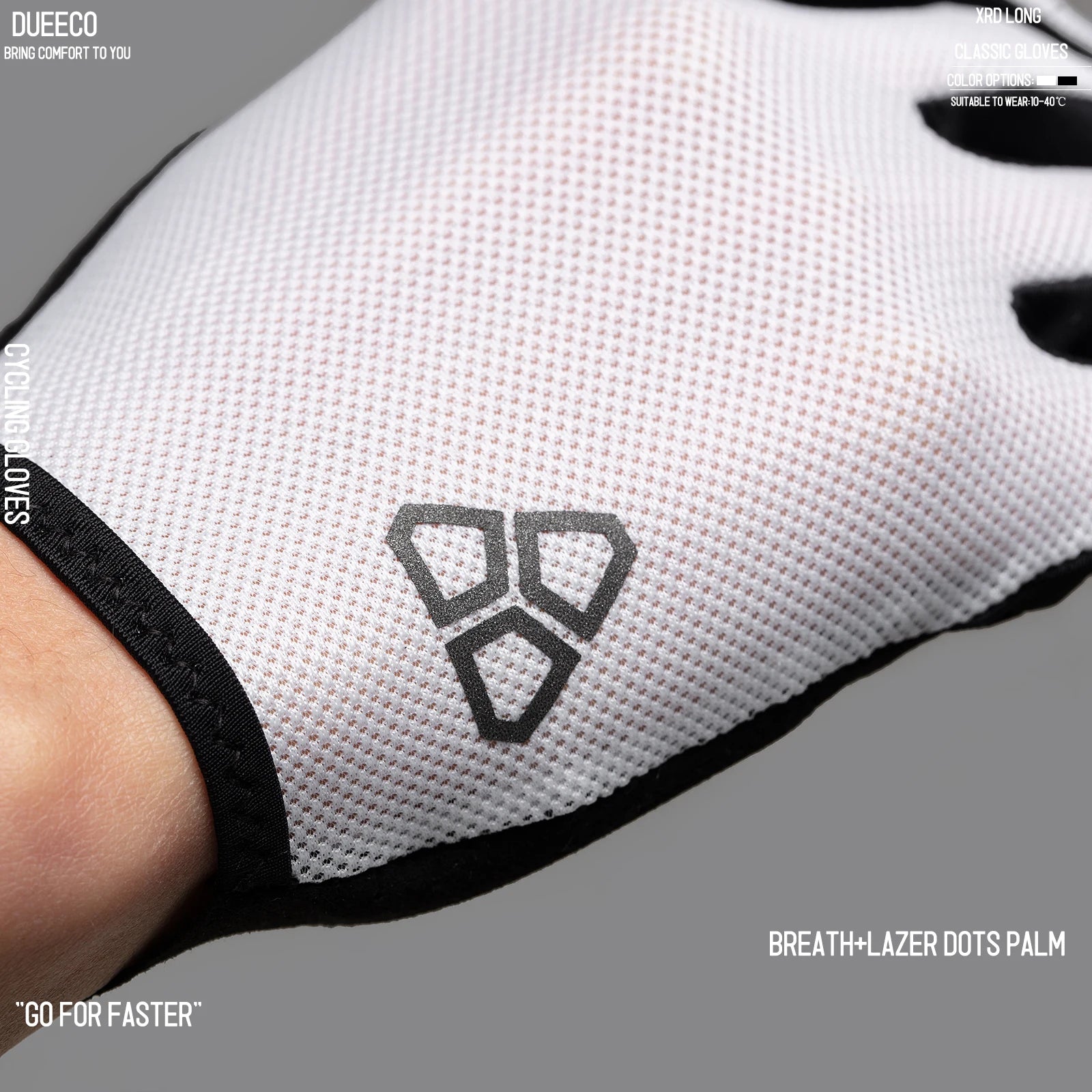 Full Finger Cycling Gloves with Shock Absorbing Pads - Smarsty