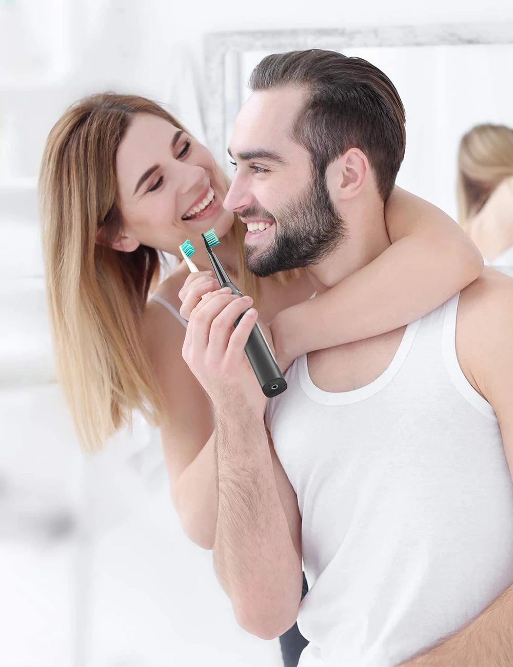 Fairywill FW507 Electric Sonic Toothbrush with Travel Case - Smarsty