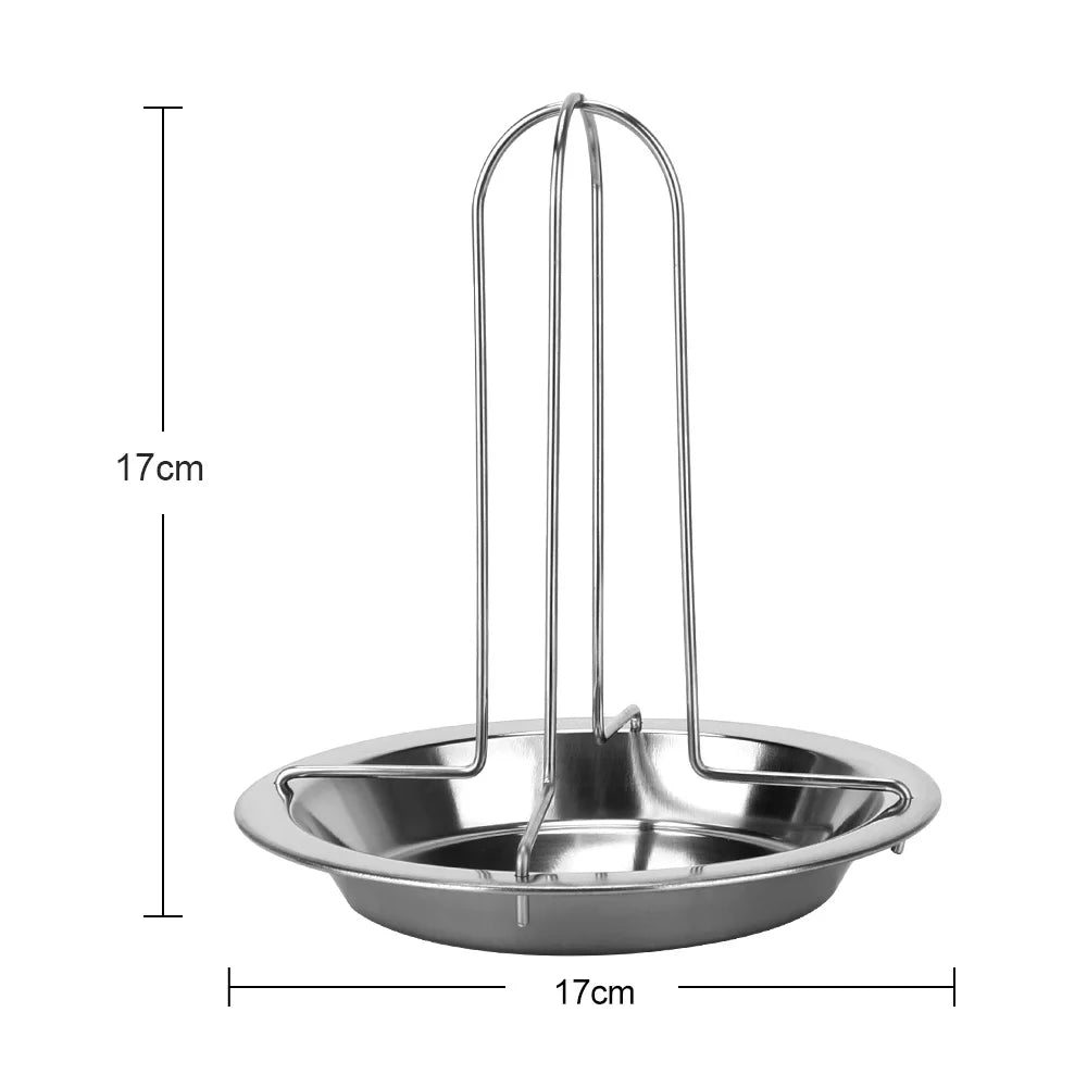 Stainless Steel Chicken Roaster Rack for Easy BBQ Grilling - Smarsty