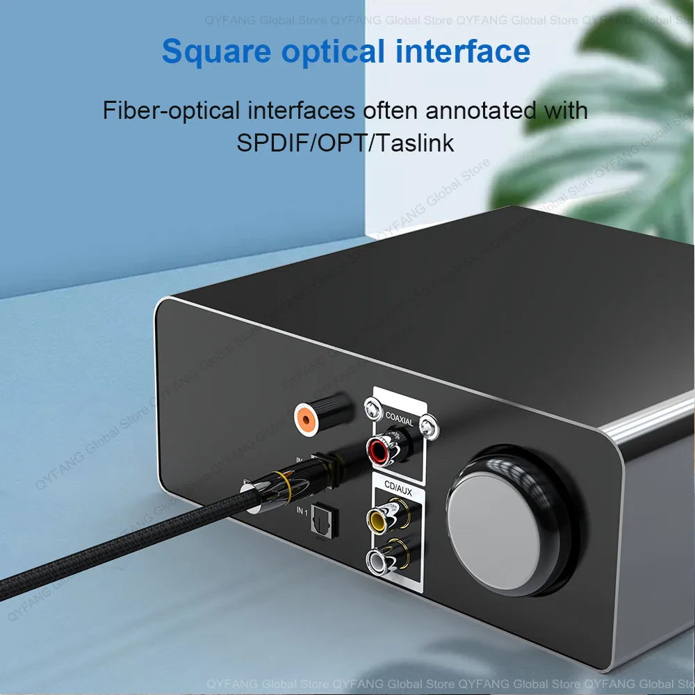 Digital Optical Audio Cable for Clear Sound Quality - Smarsty