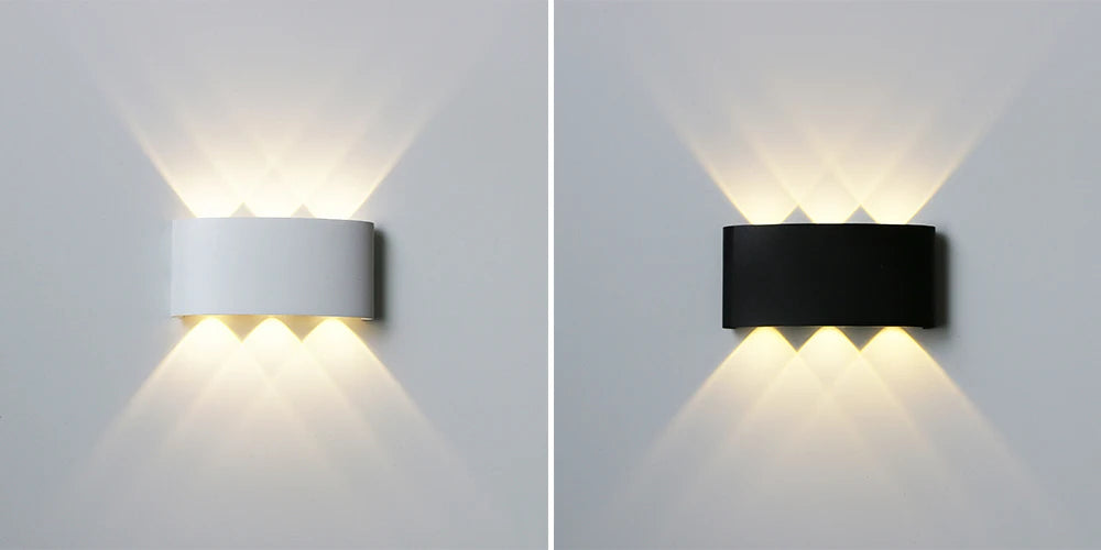 Outdoor Waterproof LED Wall Lamp for Stylish Illumination - Smarsty