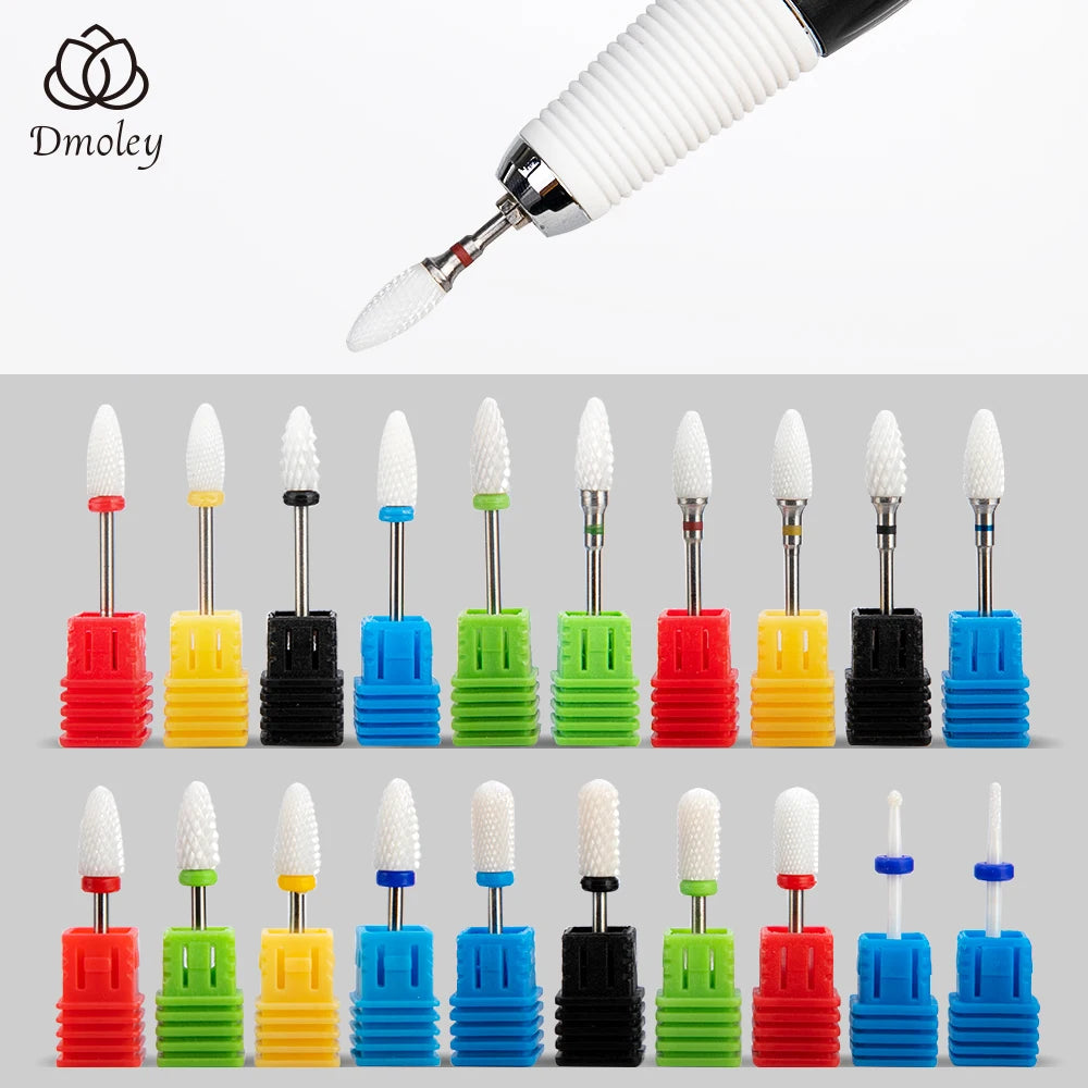 Electric Manicure Drill Bit with Ceramic Burr - Smarsty