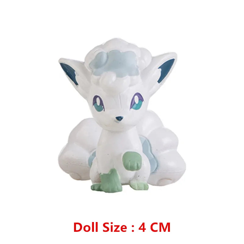Pokemon 4-13Cm New Cartoons Movie Anime Figure Pikachu Mewtwo Charmander Blastoise Gurado Pet Action Model Toy Gifts by Smarsty