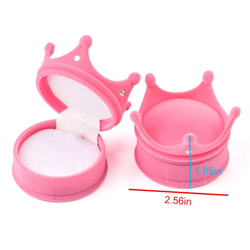 Lovely Velvet Jewelry Box for Rings and Earrings Display - Smarsty