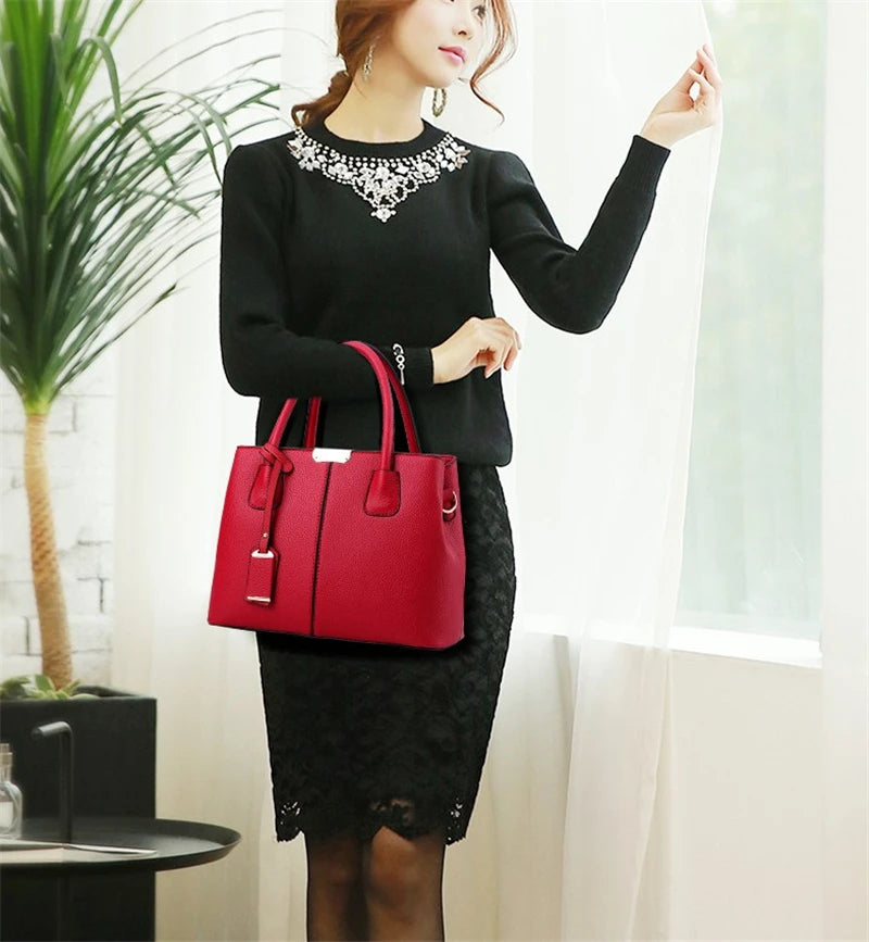 Designer Leather Handbags For Women Luxury Shoulder Bag - Smarsty