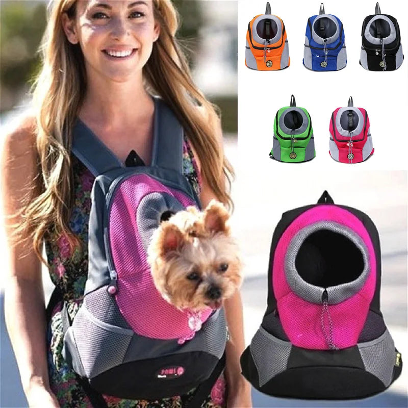 Portable Dog Carrier Backpack for Travel and Comfort - Smarsty