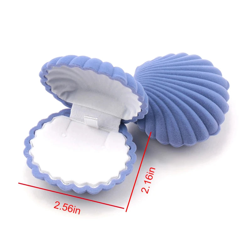 Lovely Velvet Jewelry Box for Rings and Earrings Display - Smarsty