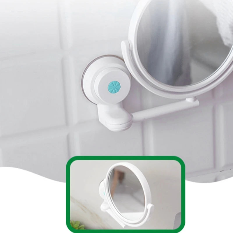 HD 360 Degree Rotating Vanity Mirror With Magnification - Smarsty