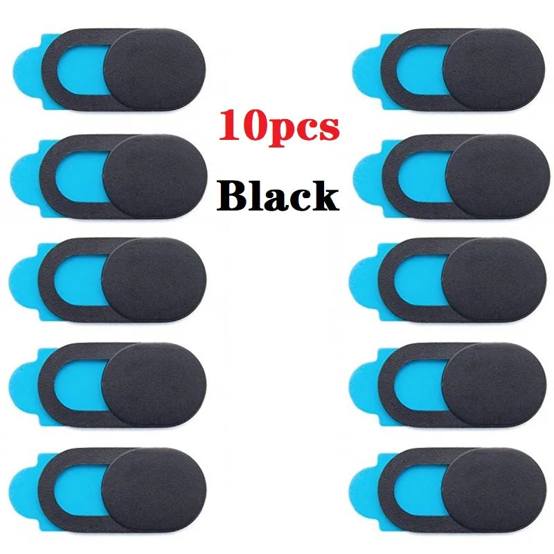 20/10/5/1pcs Sliding Webcam Cover Laptop Camera Cover Slider Phone Antispy For iPad PC Macbook Tablet lenses Privacy Sticker - Smarsty