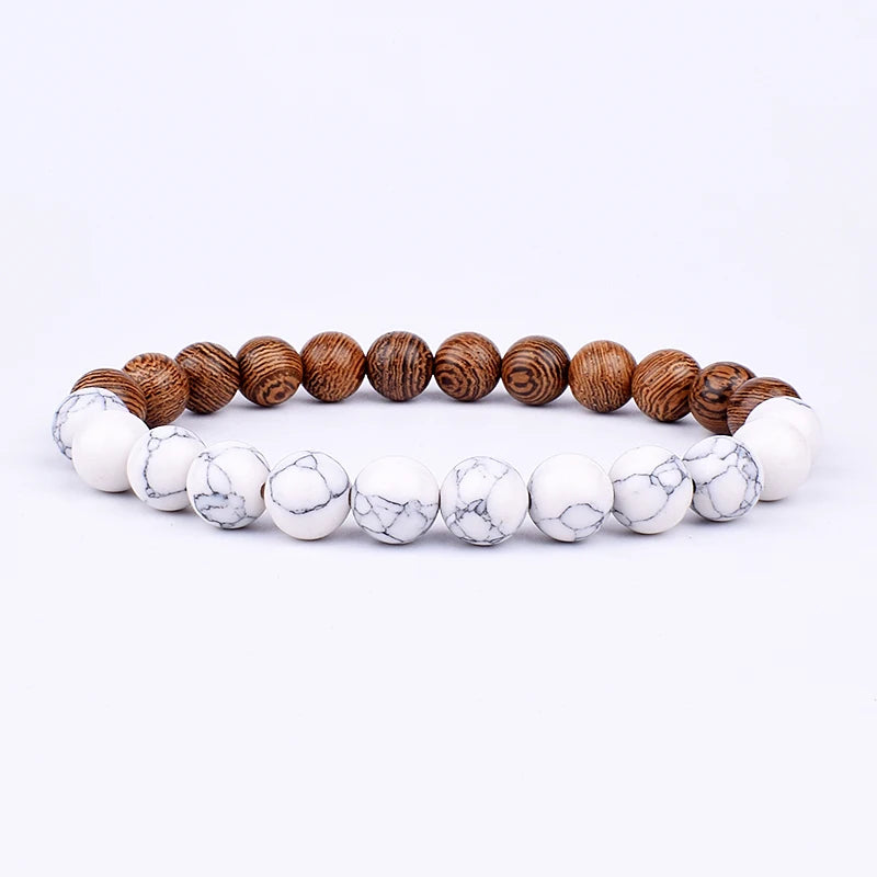 Volcanic Stone Bracelet for Men with Mood Tracking Feature - Smarsty