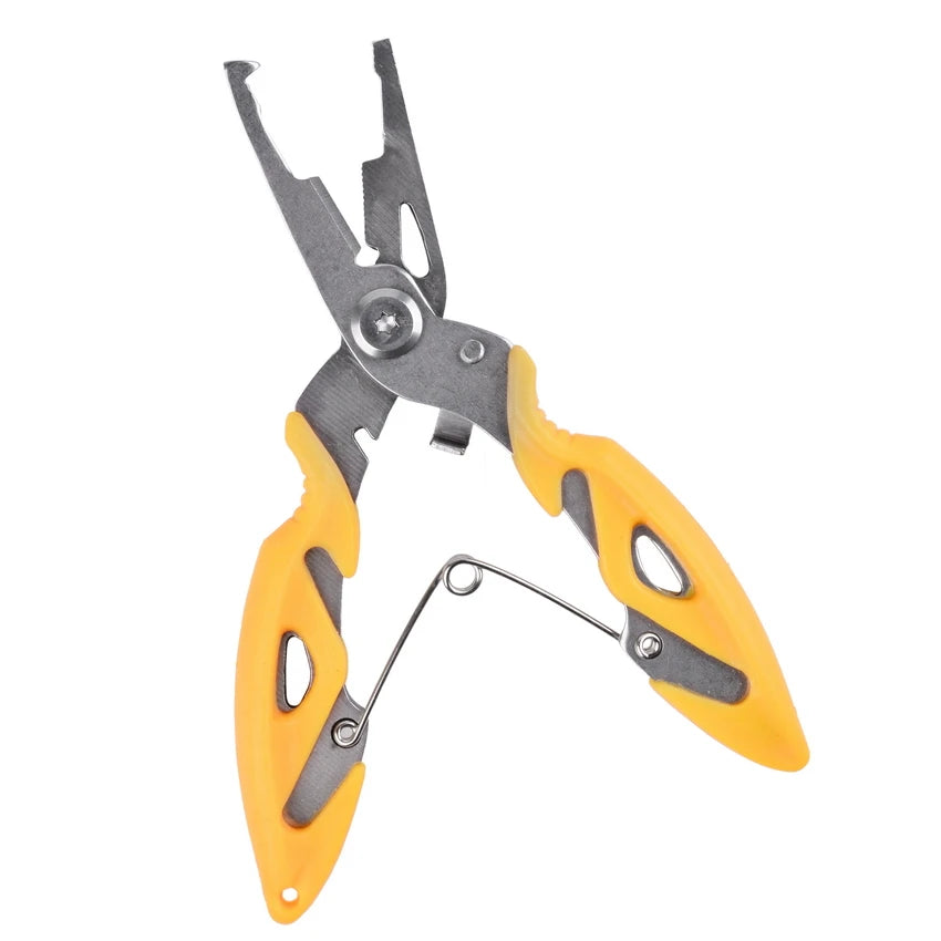Multifunction Fishing Pliers Tools Accessories for Goods Winter Tackle Pliers Vise Knitting Flies Scissors Braid Set Fish Tongs - Smarsty
