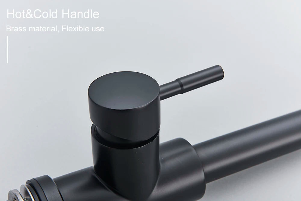 Pull Out Sensor Black Kitchen Faucet With Touch Control - Smarsty