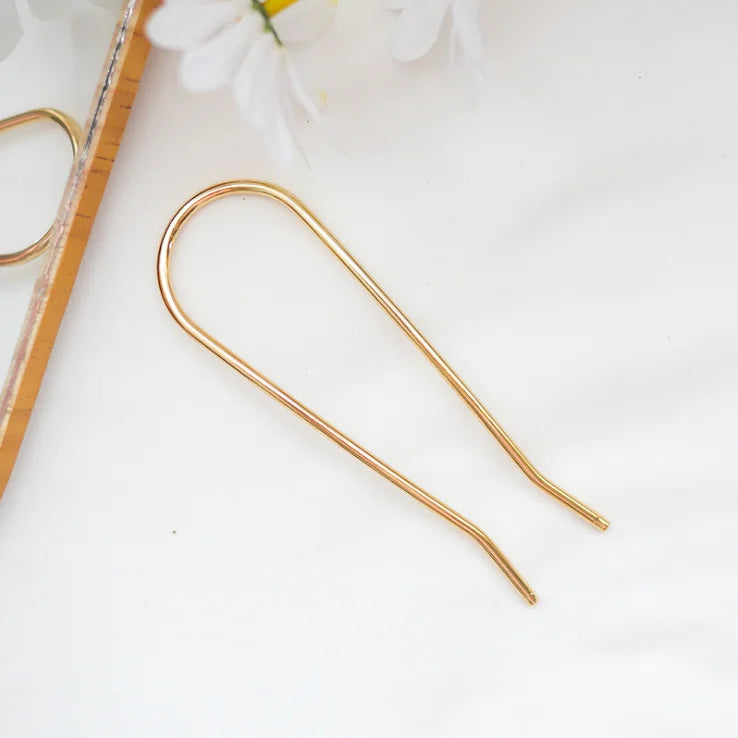 Korean Pearl Hairpins for Elegant Bun Styling - Smarsty