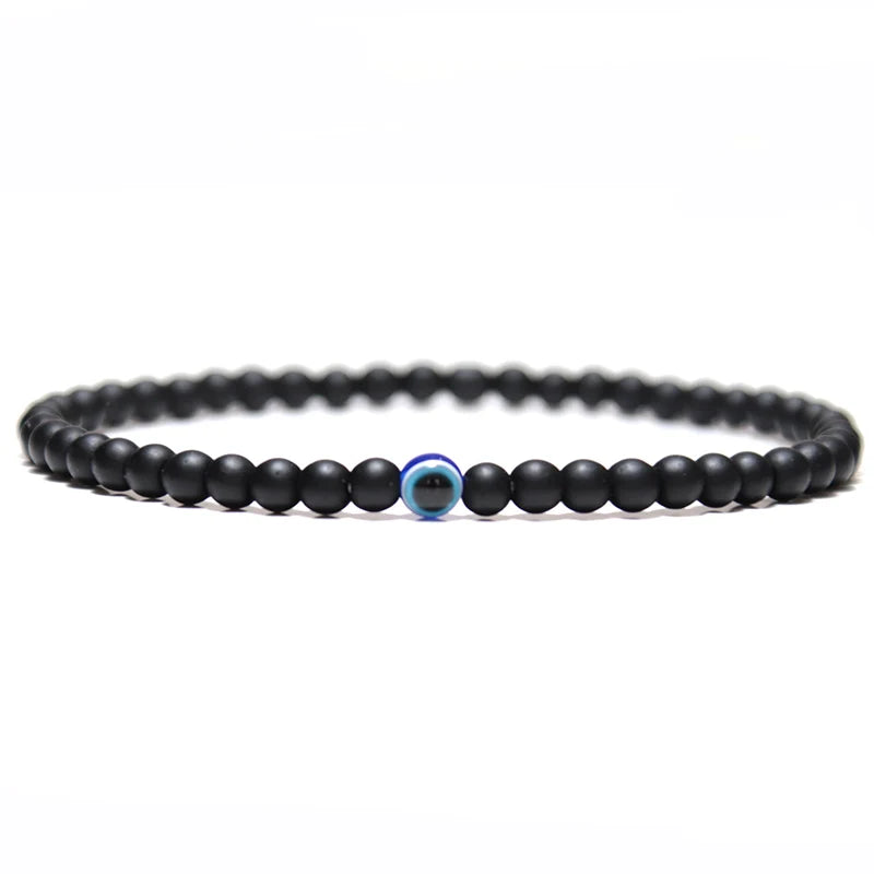 Minimalist Evil Eye Bracelet for Men and Women - Smarsty