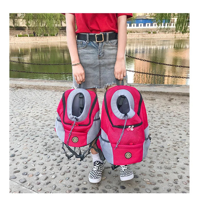 Portable Dog Carrier Backpack for Travel and Comfort - Smarsty
