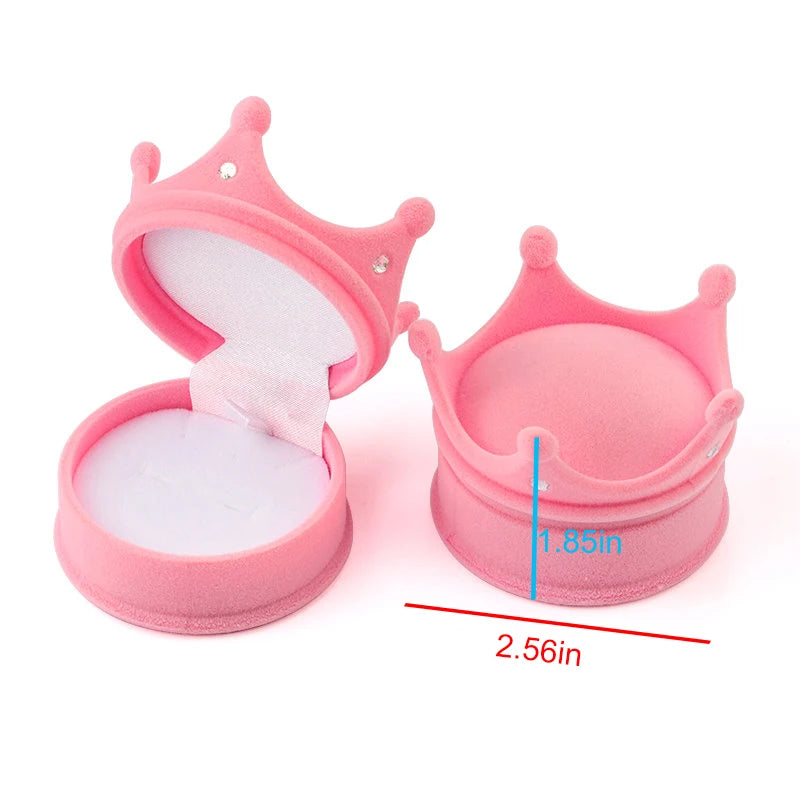 Lovely Velvet Jewelry Box for Rings and Earrings Display - Smarsty