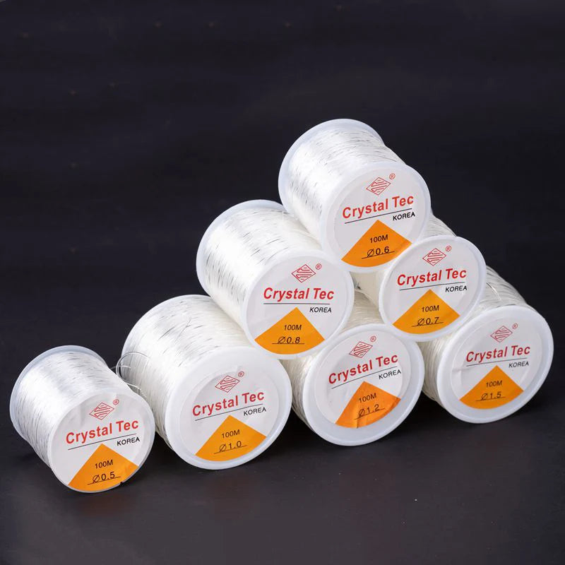 100m Strong Elastic Beading Thread Stretchable Durable - Smarsty