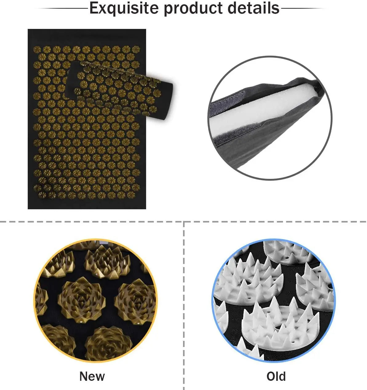 Pranamat Eco Acupuncture Massage Cushion for Relaxation - Smarsty