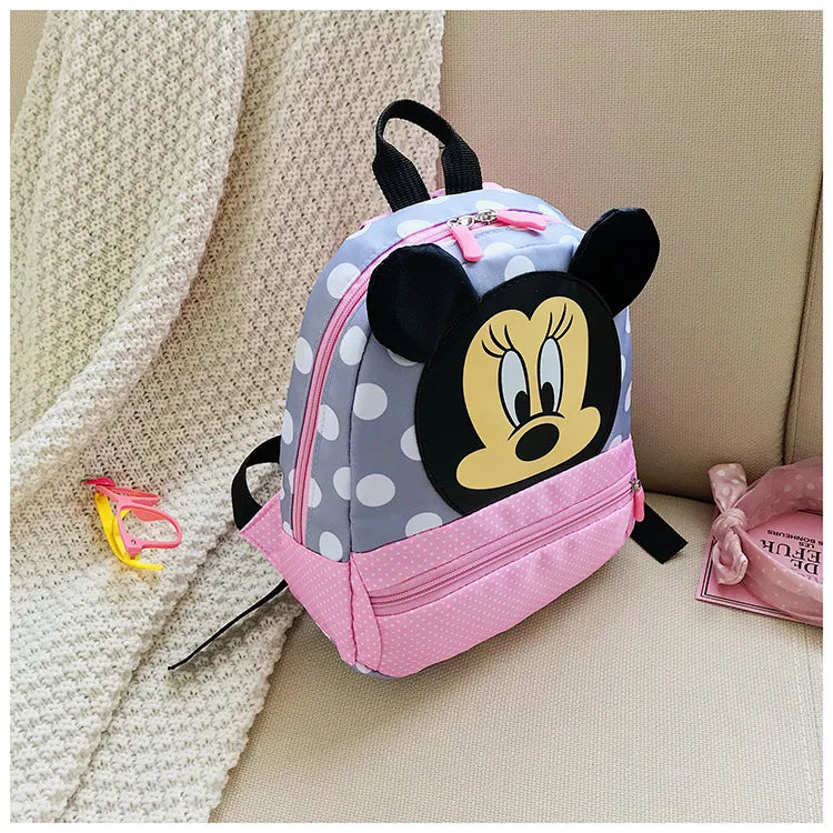 Cute Cartoon Kids Backpack Minnie Mouse Style For Toddlers - Smarsty