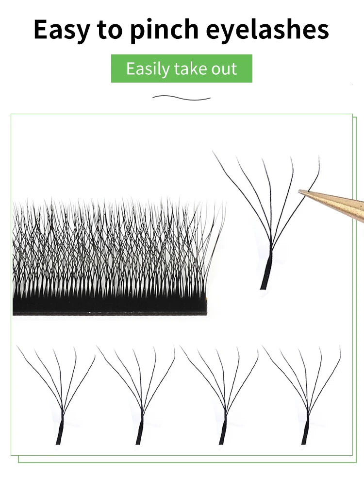Maria 5D W Lashes Easy Fan Eyelash Extensions - Smarsty