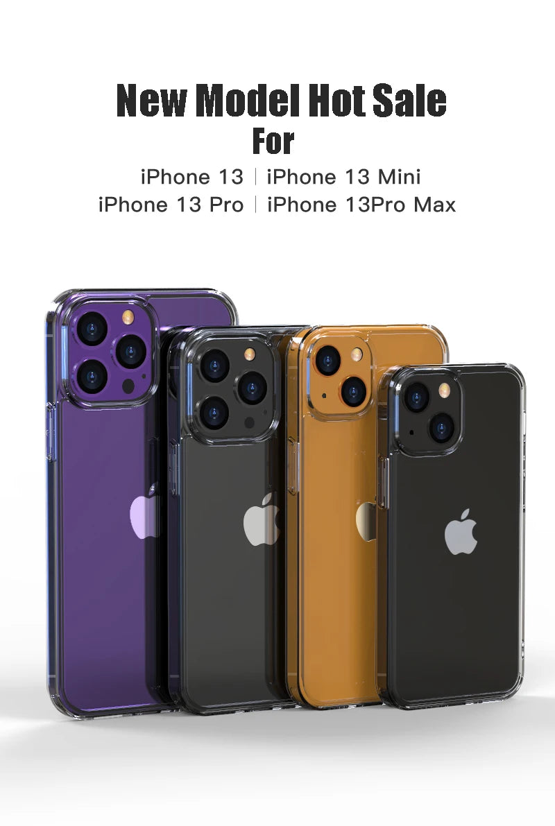 Luxury Tempered Glass Clear Case For iPhone 16 15 14 12 13 Mini 11 Pro XS Max X XR 15 7 8 16Plus SE Transparent Hard Case Fundas by Smarsty