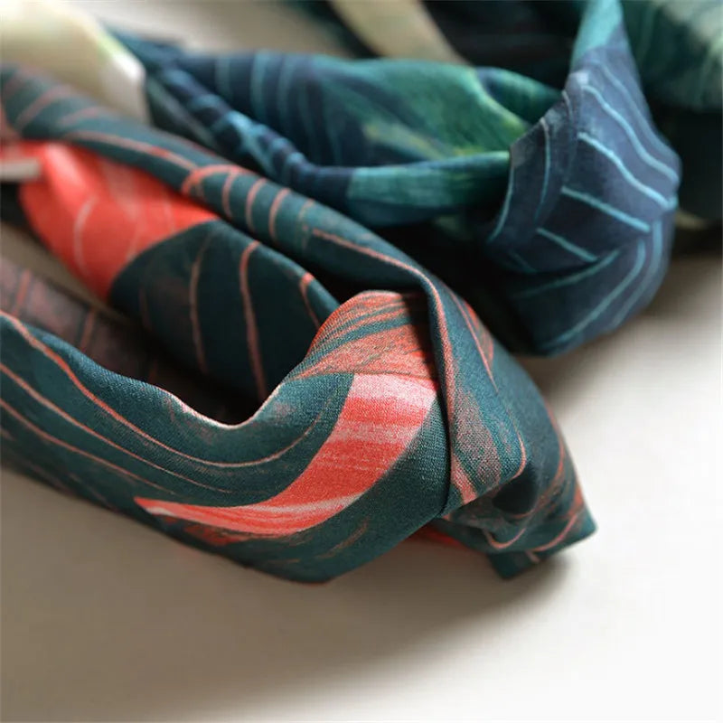 Bohemian Print Headbands For Women Comfortable Stretch - Smarsty