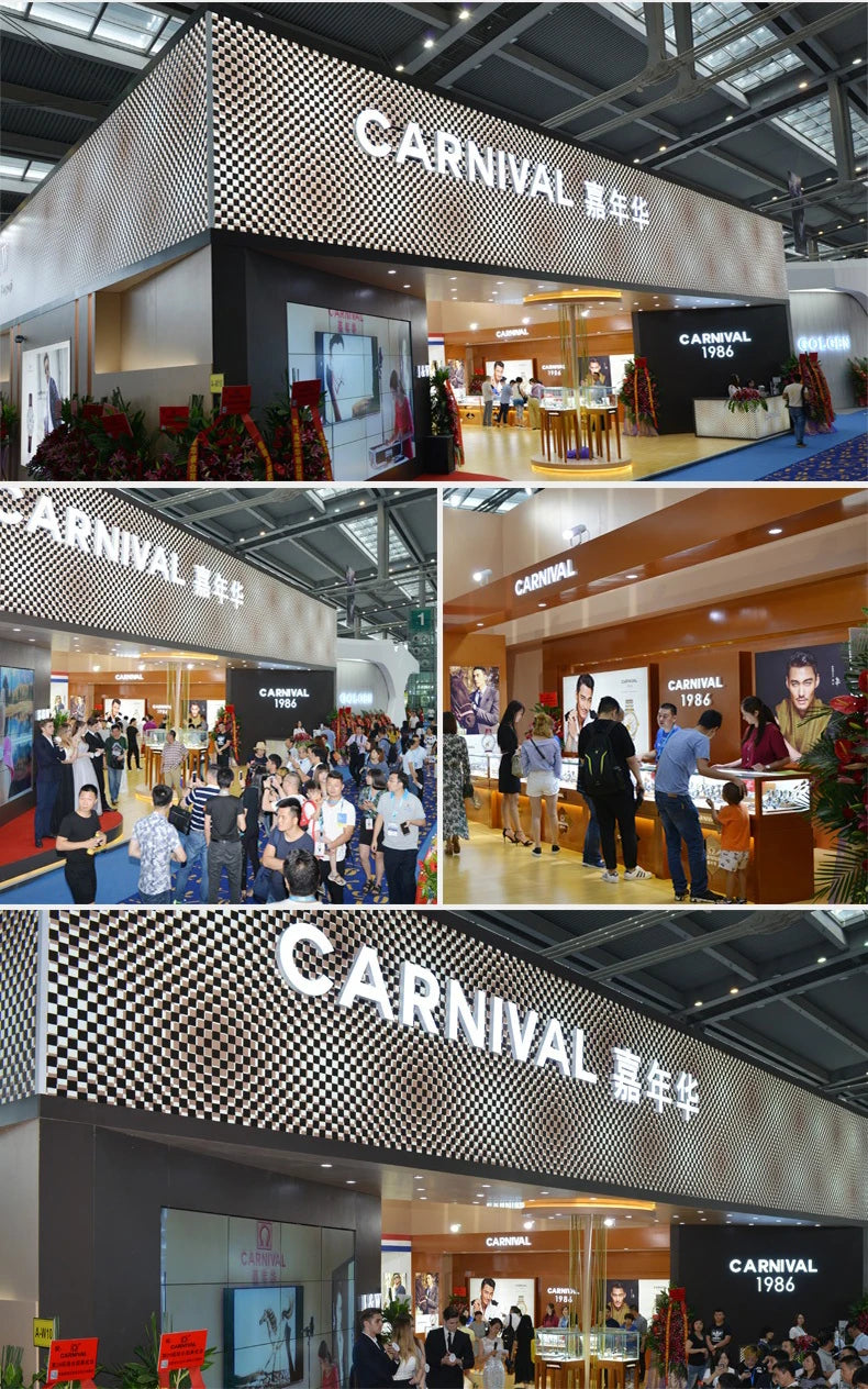 Carnival Luxury Women's Mechanical Watch with Sapphire Crystal - Smarsty