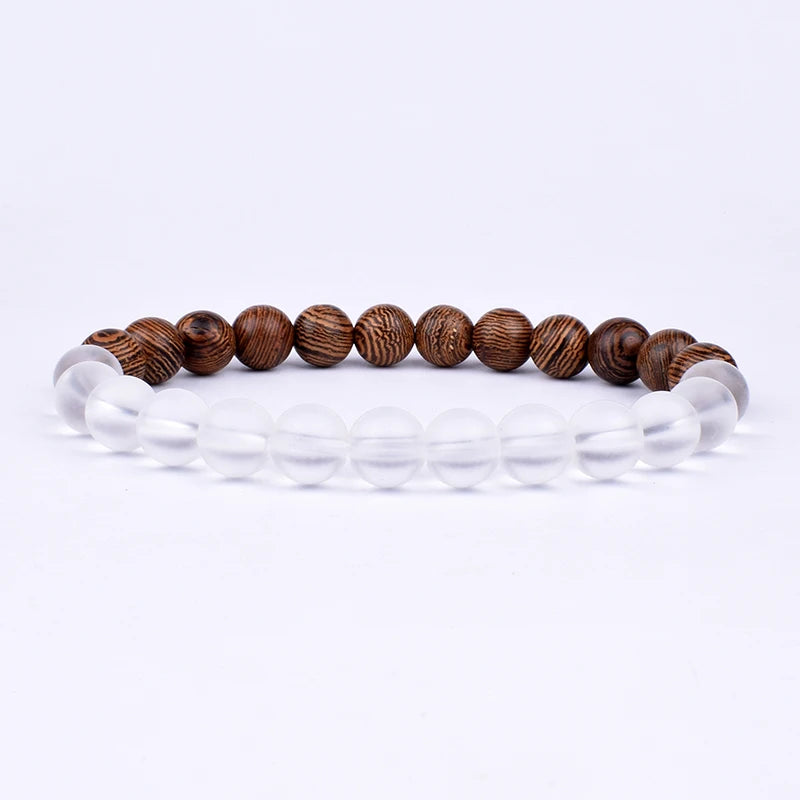 Volcanic Stone Bracelet for Men with Mood Tracking Feature - Smarsty