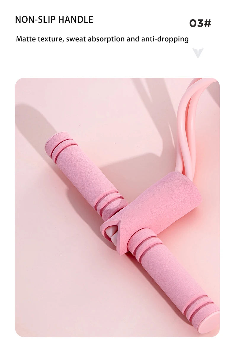 Multifunction Tension Rope 6-Tube Elastic Yoga Pedal Puller Resistance Band Tension Rope for Leg Stretching Slimming Training