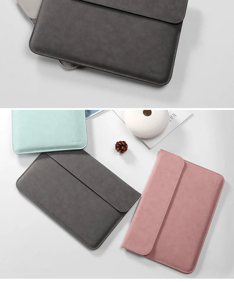 Universal Laptop Sleeve With Soft PU Protection 11 16 Inch